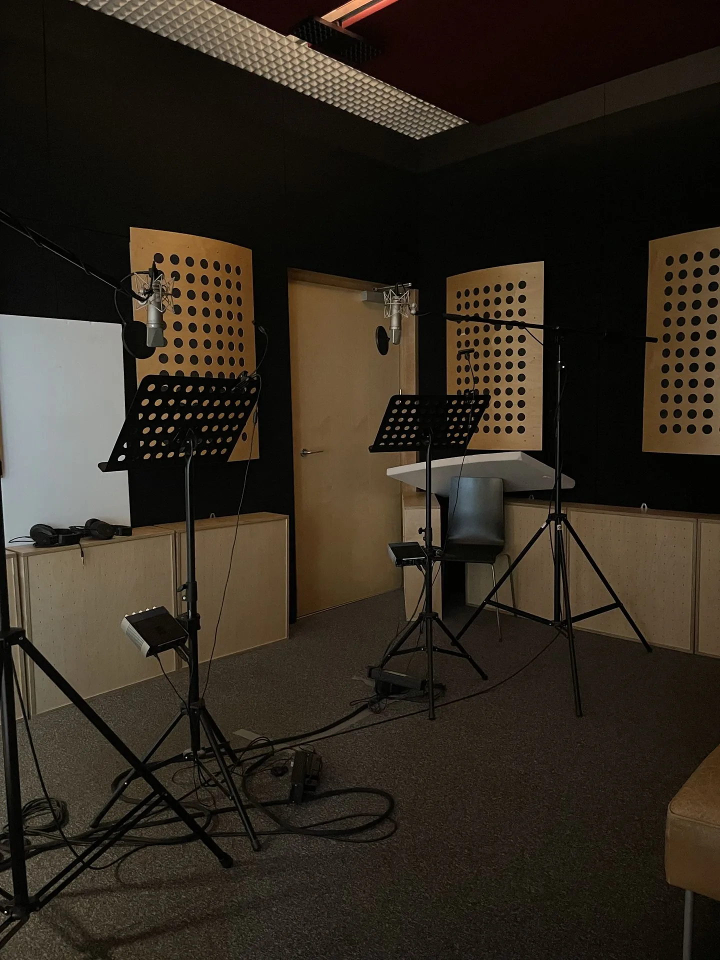 TonStudio A – separater Aufnahmeraum